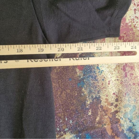 ODM Men T-Shirt Larg Black Cat Trio Hug Life Thug Gangster Graphic Crew Neck NWT - Picture 15 of 15